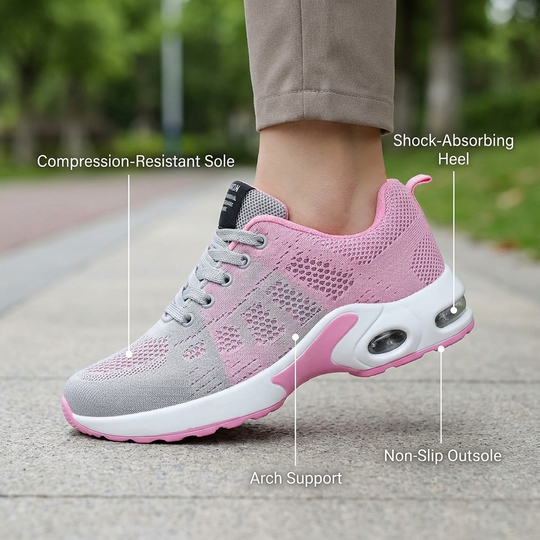 Ortho™ Pro – 12-Hour Shift Shoes for Heel & Plantar Fasciitis Relief (Unisex)
