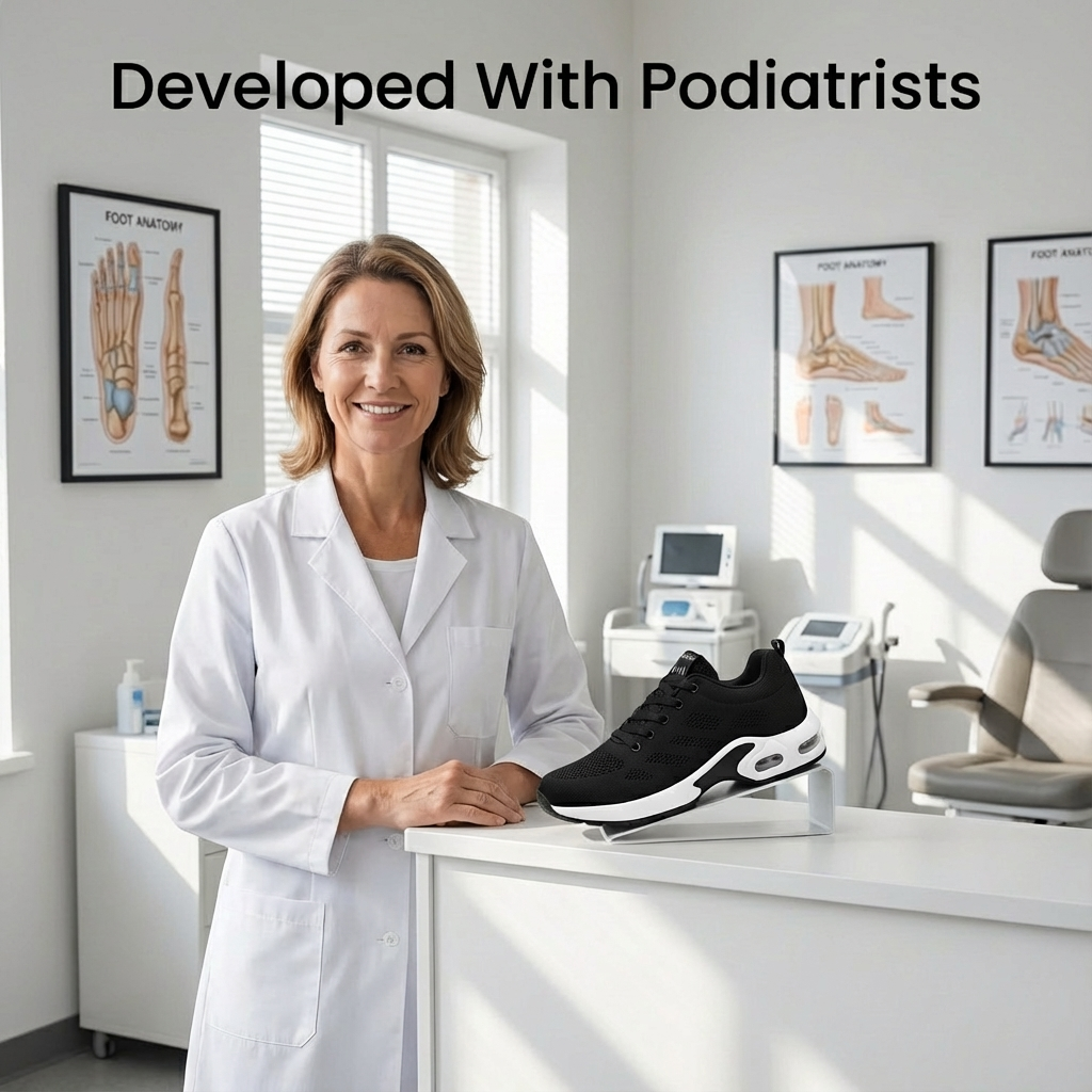 Ortho™ Pro – 12-Hour Shift Shoes for Heel & Plantar Fasciitis Relief (Unisex)