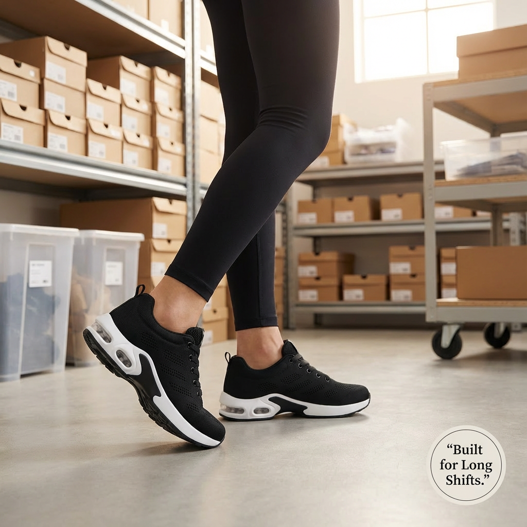 Ortho™ Pro – 12-Hour Shift Shoes for Heel & Plantar Fasciitis Relief (Unisex)