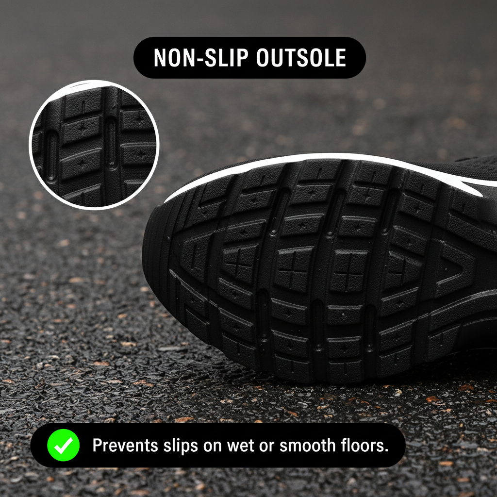 Ortho™ Pro – 12-Hour Shift Shoes for Heel & Plantar Fasciitis Relief (Unisex)