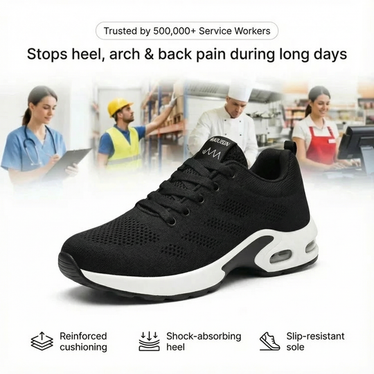 Ortho™ Pro – 12-Hour Shift Shoes for Heel & Plantar Fasciitis Relief (Unisex)