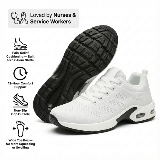Ortho™ Pro — 12-Hour Shift Shoes for All-Day Foot, Knee & Back Pain Relief