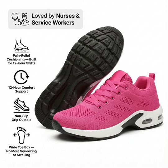 Ortho™ Pro – 12-Hour Shift Shoes for Heel & Plantar Fasciitis Relief (Unisex)