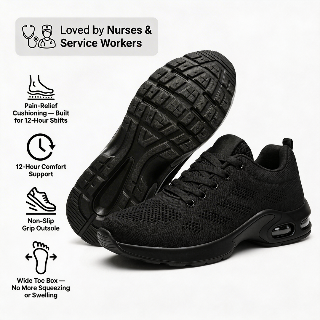 Ortho™ Pro — 12-Hour Shift Shoes for All-Day Foot, Knee & Back Pain Relief