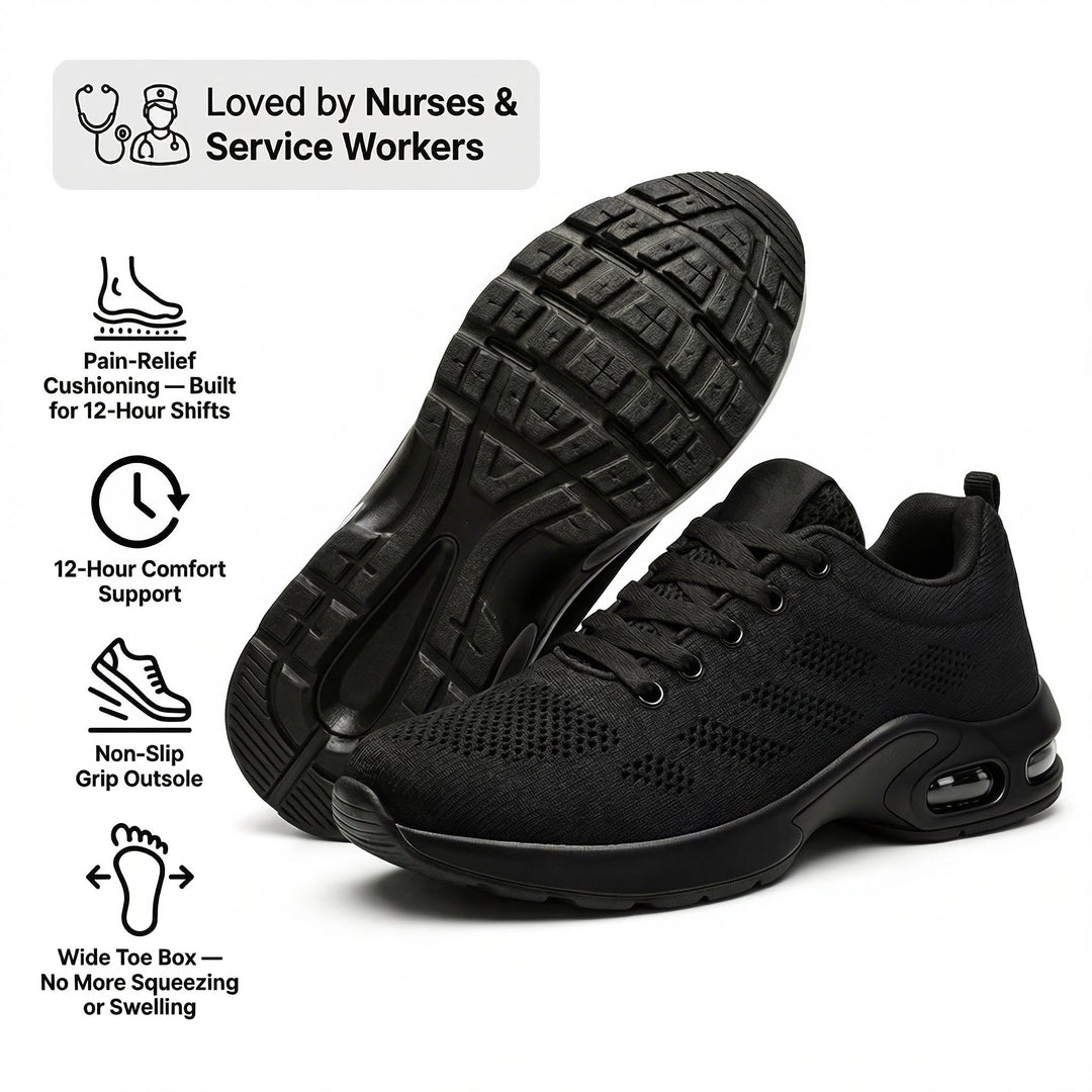 Ortho™ Pro – 12-Hour Shift Shoes for Heel & Plantar Fasciitis Relief (Unisex)