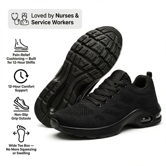 Ortho™ Pro – 12-Hour Shift Shoes for Heel & Plantar Fasciitis Relief (Unisex)