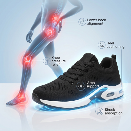 Ortho™ Pro — 12-Hour Shift Shoes for All-Day Foot, Knee & Back Pain Relief