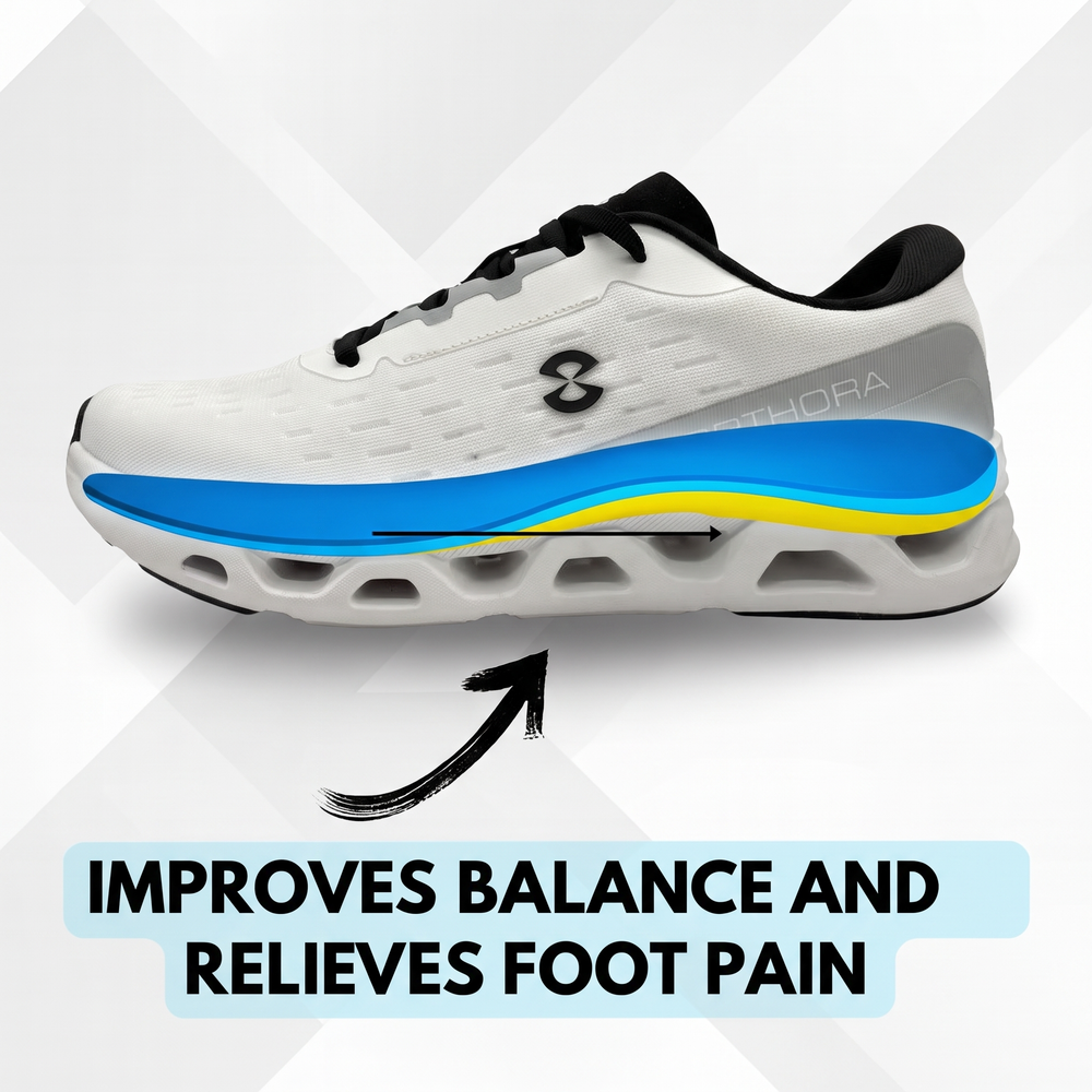Ortho™ Fly — 12-Hour Shift Shoes for All-Day Foot, Knee & Back Pain Relief