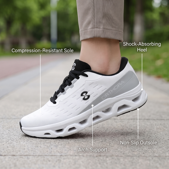 Ortho™ Fly — 12-Hour Shift Shoes for All-Day Foot, Knee & Back Pain Relief