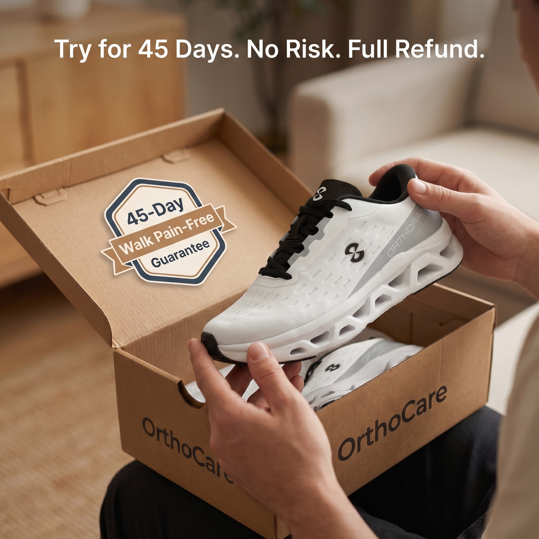 Ortho™ Fly — 12-Hour Shift Shoes for All-Day Foot, Knee & Back Pain Relief